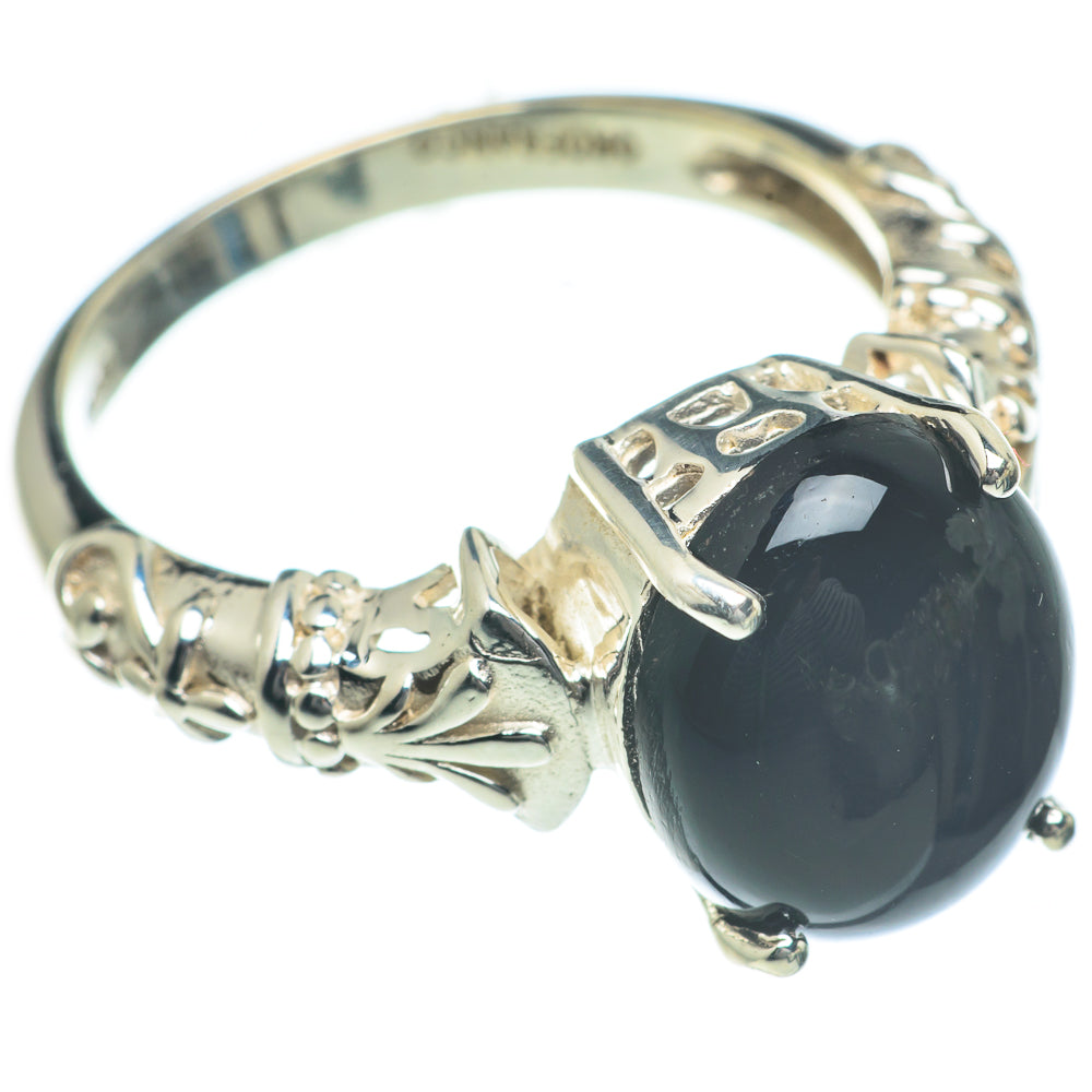 Black Onyx Rings handcrafted by Anasilvercos - RING61978