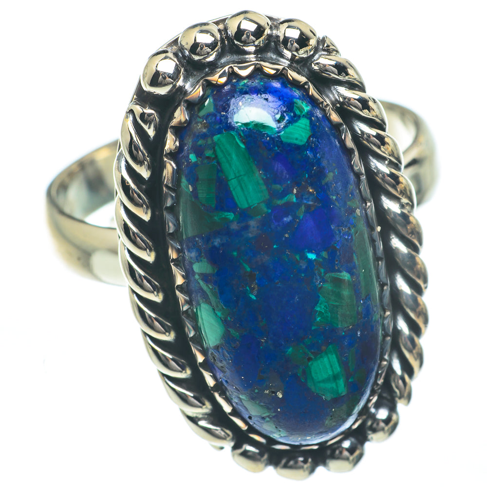 Azurite Rings handcrafted by Anasilvercos - RING61981