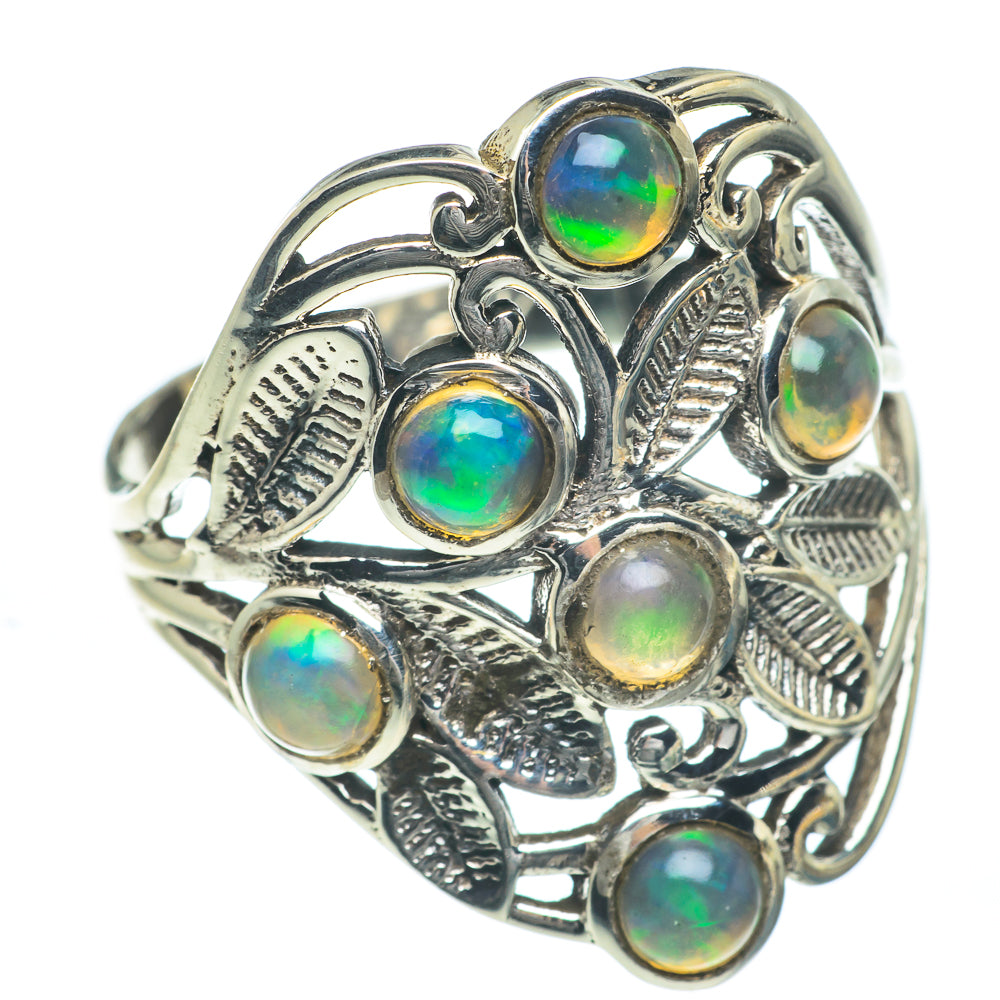Ethiopian Opal Rings handcrafted by Anasilvercos - RING61984