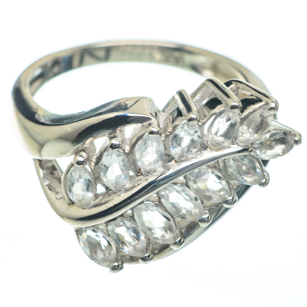 White Quartz Rings handcrafted by Anasilvercos - RING62012