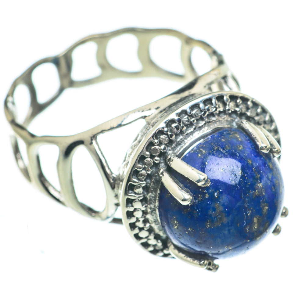 Lapis Lazuli Rings handcrafted by Anasilvercos - RING62020