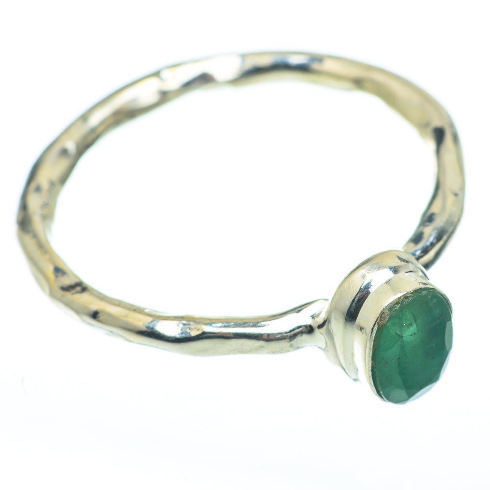 Zambian Emerald Rings handcrafted by Anasilvercos - RING62023