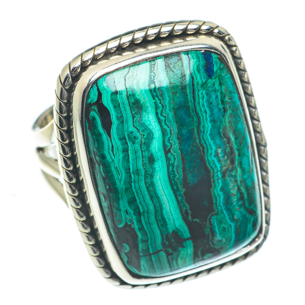 Malachite Rings handcrafted by Anasilvercos - RING62027