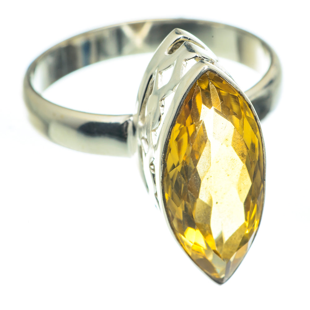 Citrine Rings handcrafted by Anasilvercos - RING62031