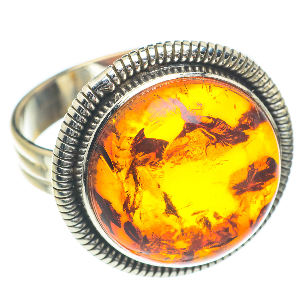 Baltic Amber Rings handcrafted by Anasilvercos - RING62032