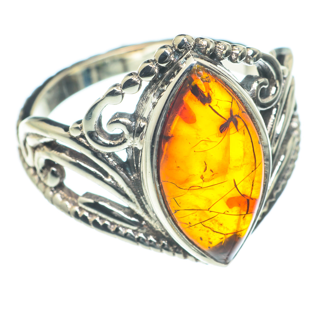 Baltic Amber Rings handcrafted by Anasilvercos - RING62033