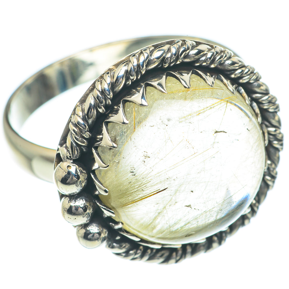 Prehnite Rings handcrafted by Anasilvercos - RING62042