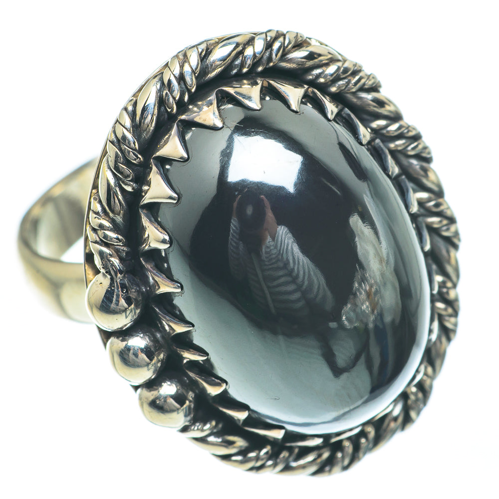 Hematite Rings handcrafted by Anasilvercos - RING62051