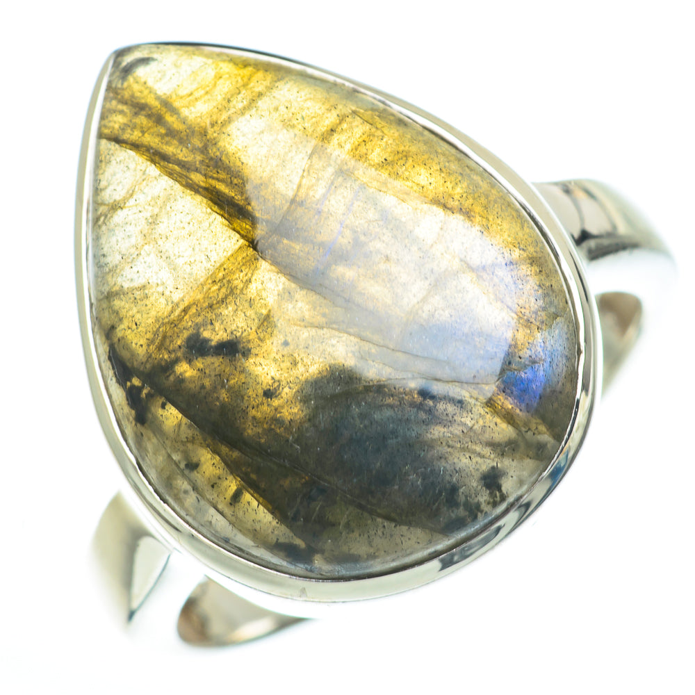 Labradorite Rings handcrafted by Anasilvercos - RING62053