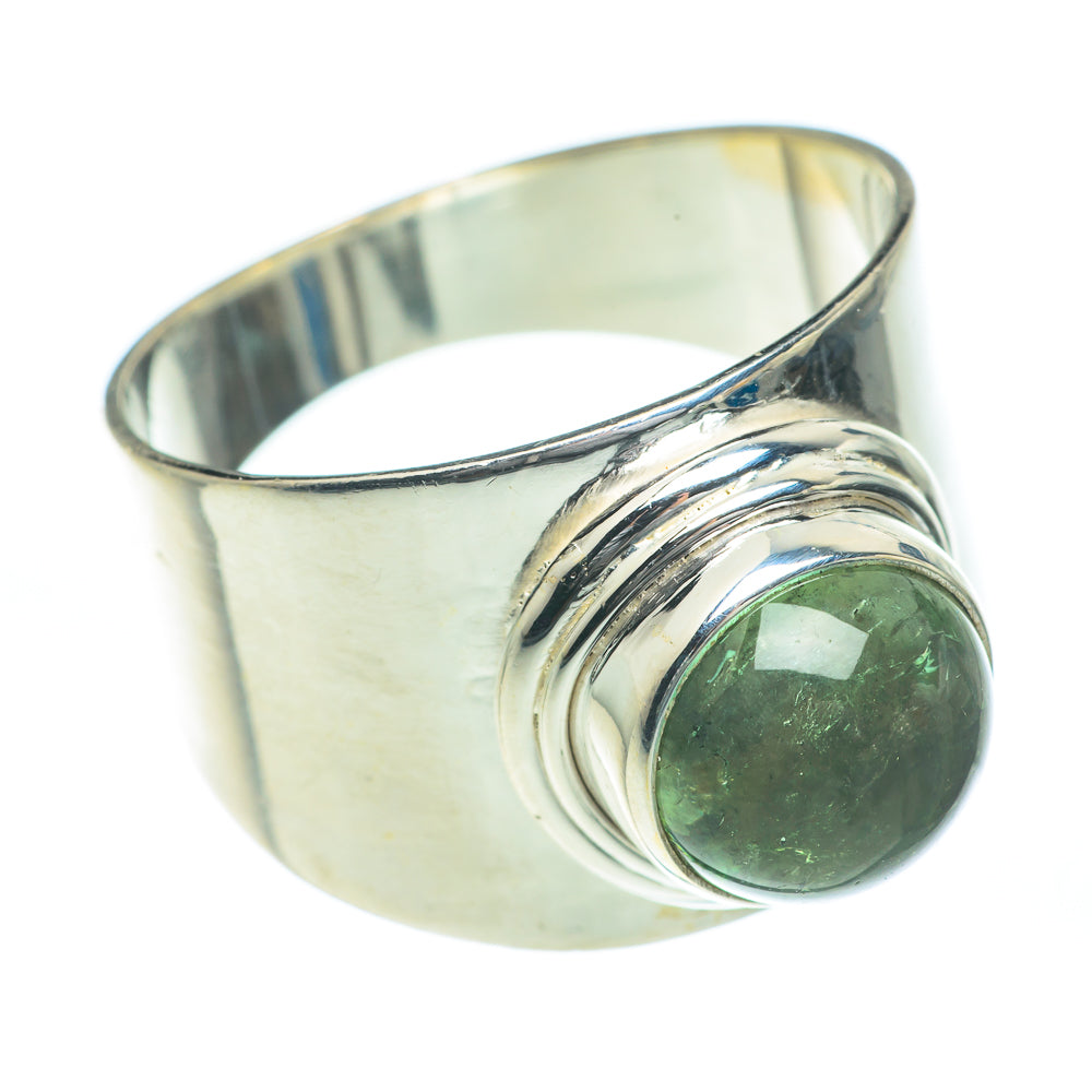 Green Tourmaline Rings handcrafted by Anasilvercos - RING62057