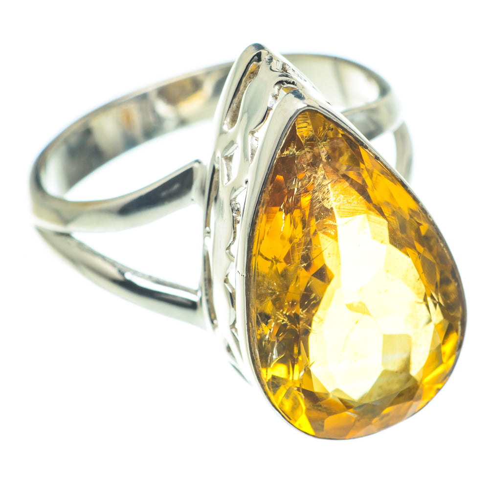 Citrine Rings handcrafted by Anasilvercos - RING62064
