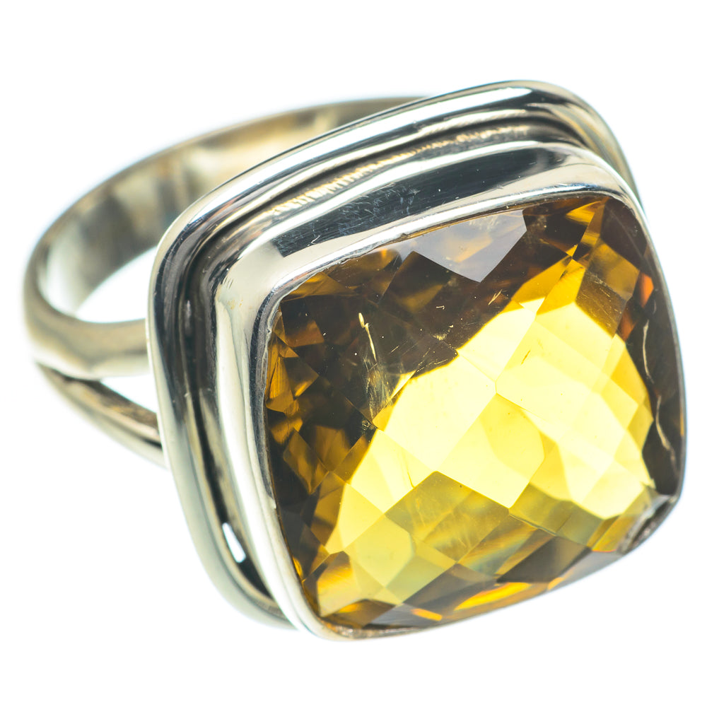 Citrine Rings handcrafted by Anasilvercos - RING62065