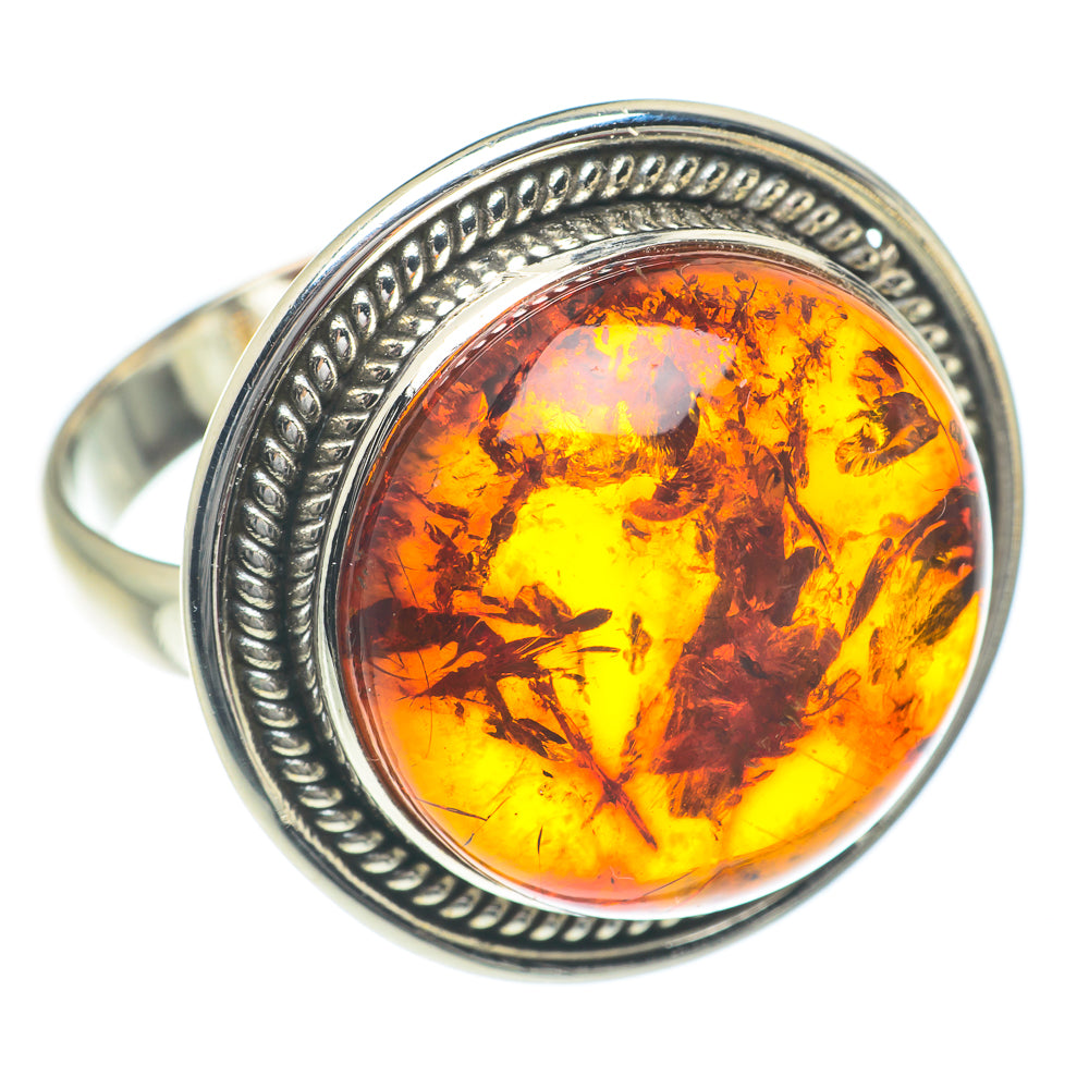 Baltic Amber Rings handcrafted by Anasilvercos - RING62067