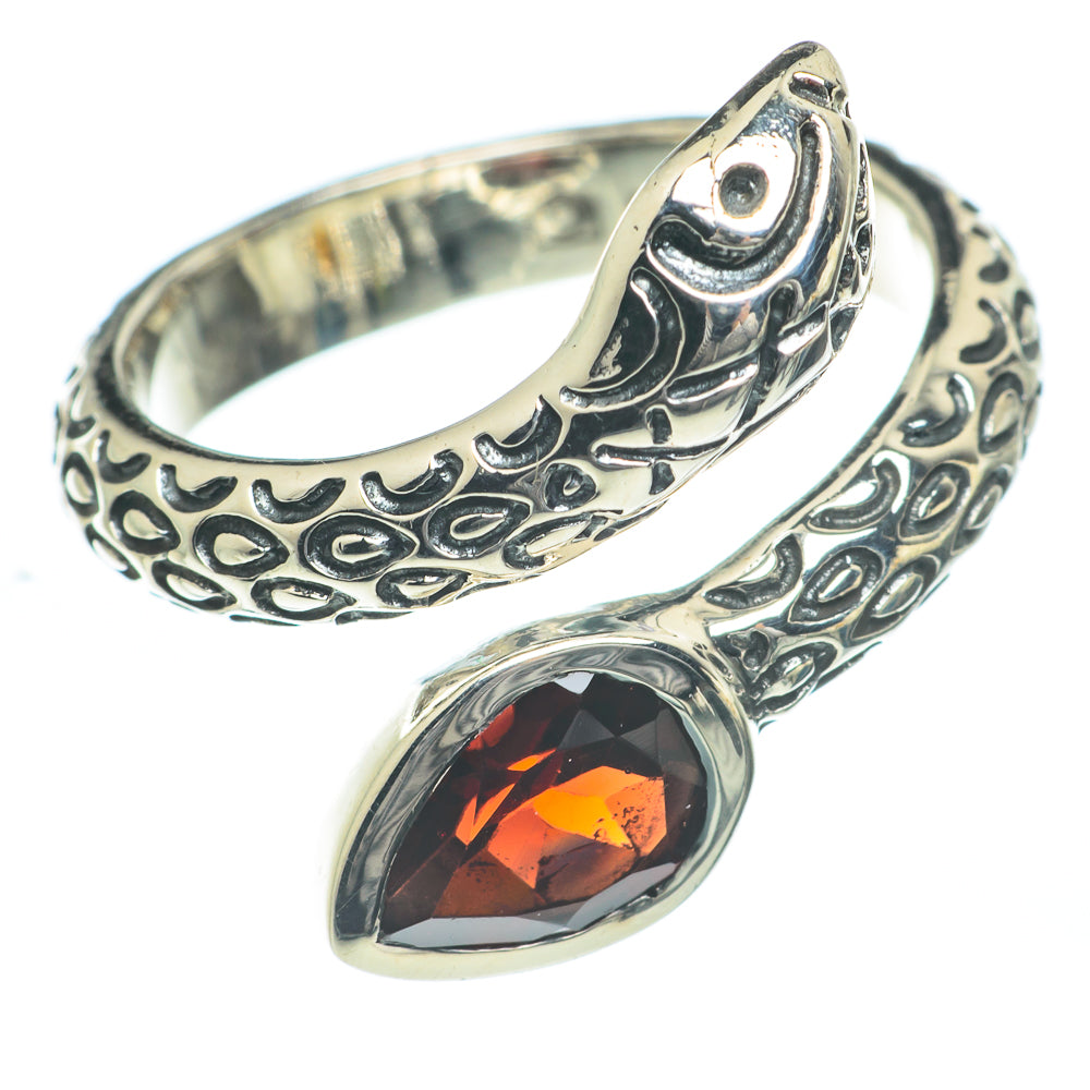 Garnet Rings handcrafted by Anasilvercos - RING62072