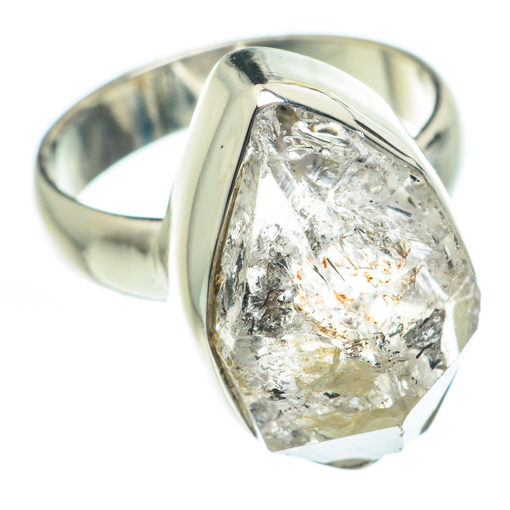 Herkimer Diamond Rings handcrafted by Anasilvercos - RING62082