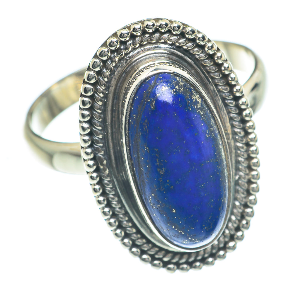 Lapis Lazuli Rings handcrafted by Anasilvercos - RING62087