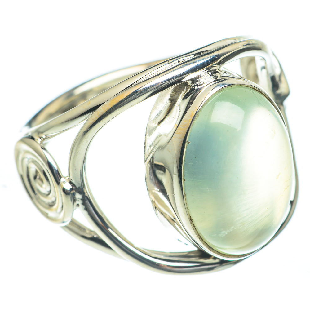 Aqua Chalcedony Rings handcrafted by Anasilvercos - RING62091