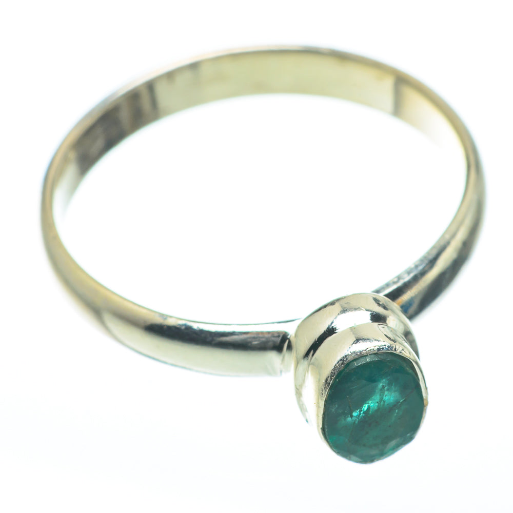 Zambian Emerald Rings handcrafted by Anasilvercos - RING62092