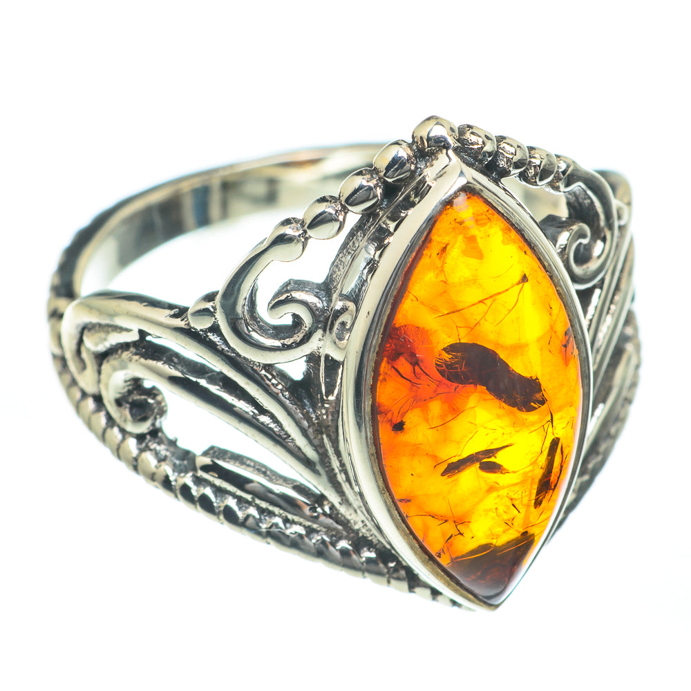 Baltic Amber Rings handcrafted by Anasilvercos - RING62101