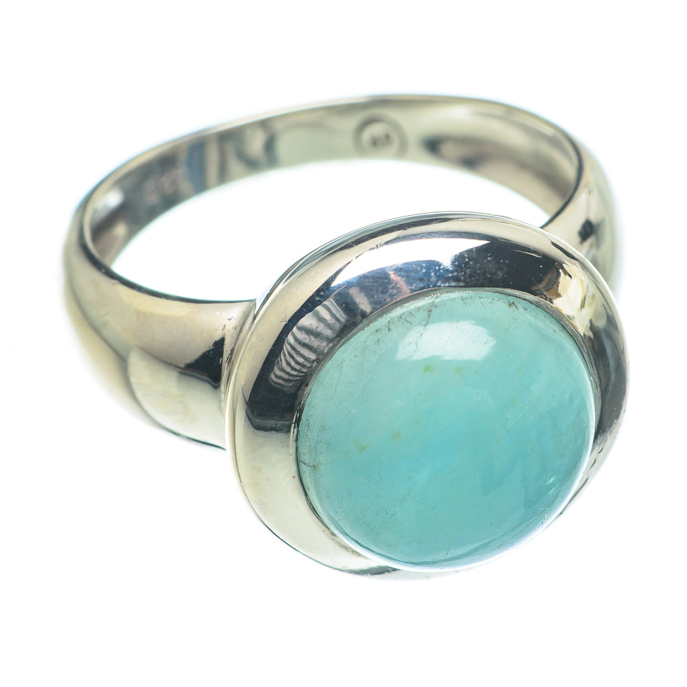 Aquamarine Rings handcrafted by Anasilvercos - RING62117