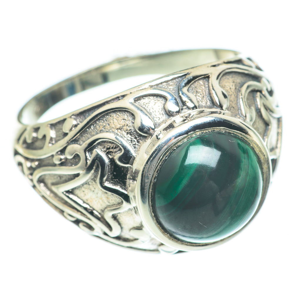 Malachite Rings handcrafted by Anasilvercos - RING62124