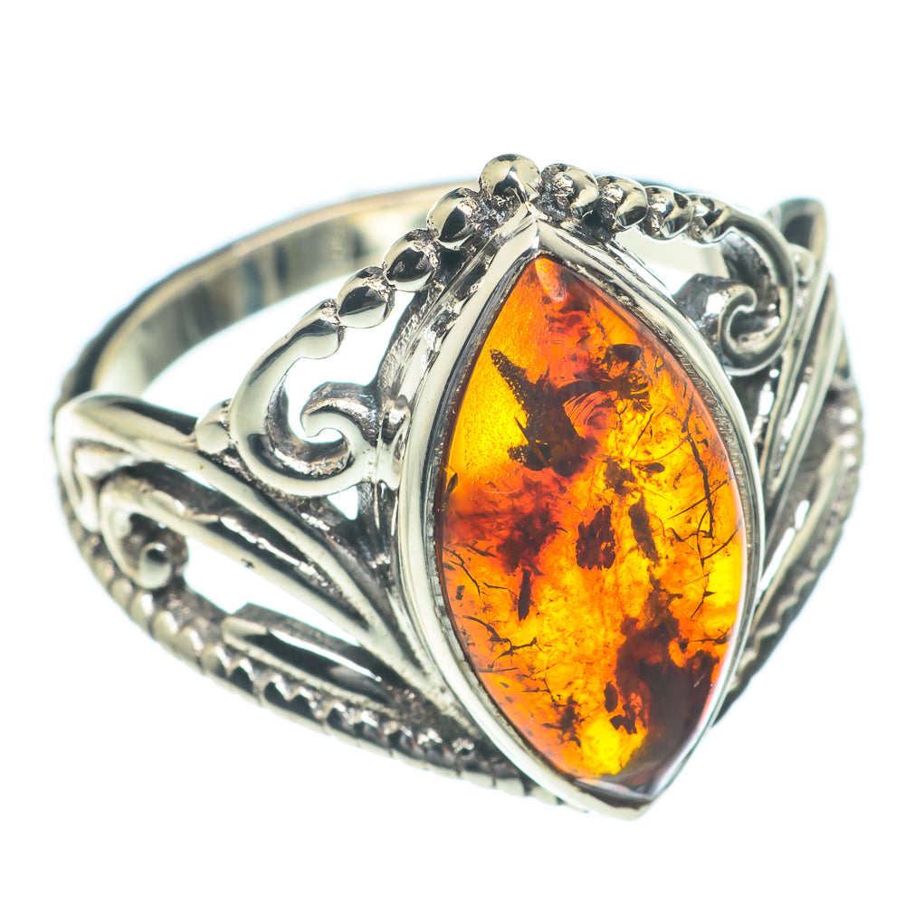 Baltic Amber Rings handcrafted by Anasilvercos - RING62132