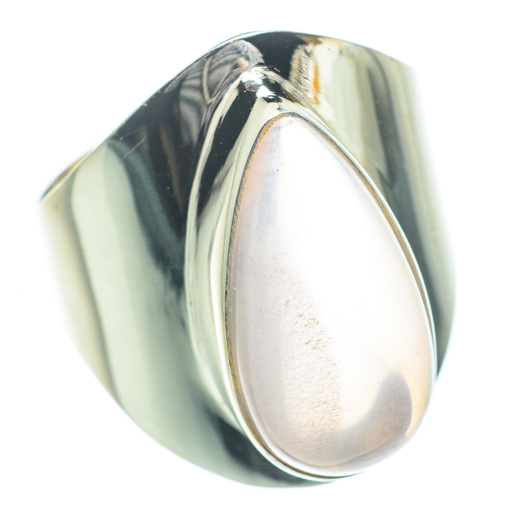 Rose Quartz Rings handcrafted by Anasilvercos - RING62133