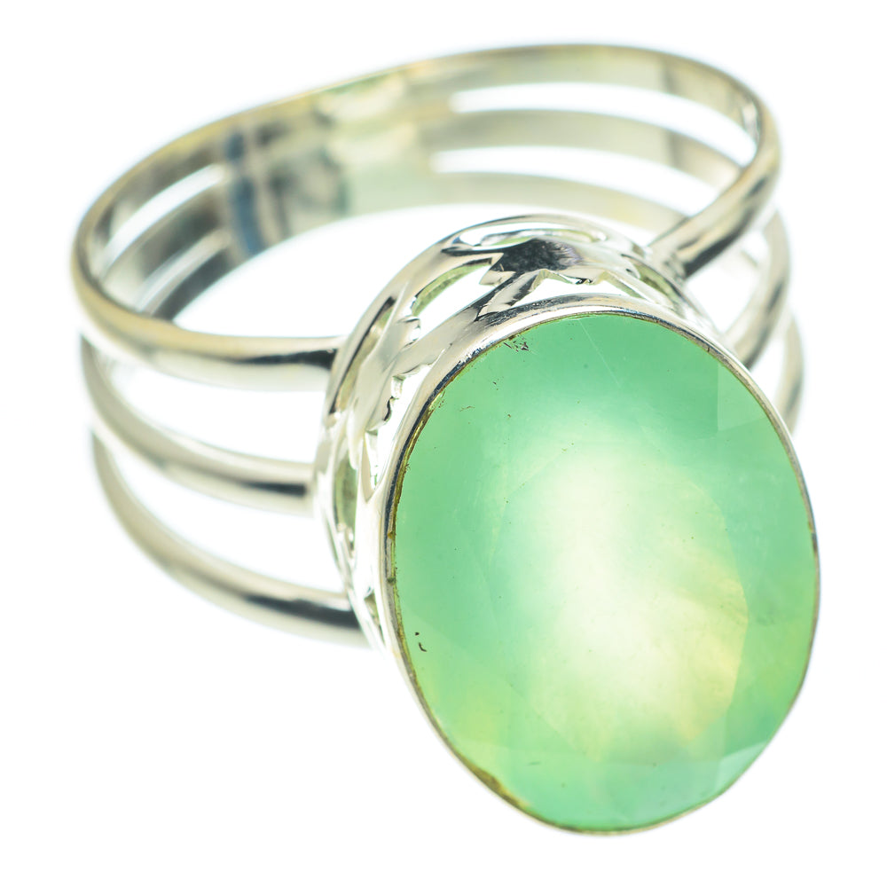 Prehnite Rings handcrafted by Anasilvercos - RING62151