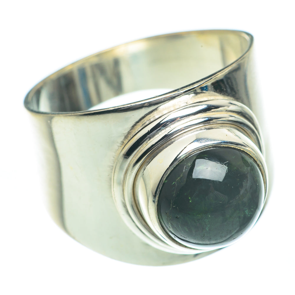 Green Tourmaline Rings handcrafted by Anasilvercos - RING62155