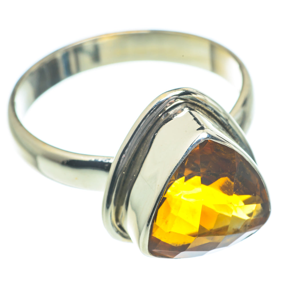 Mandarin Citrine Rings handcrafted by Anasilvercos - RING62158