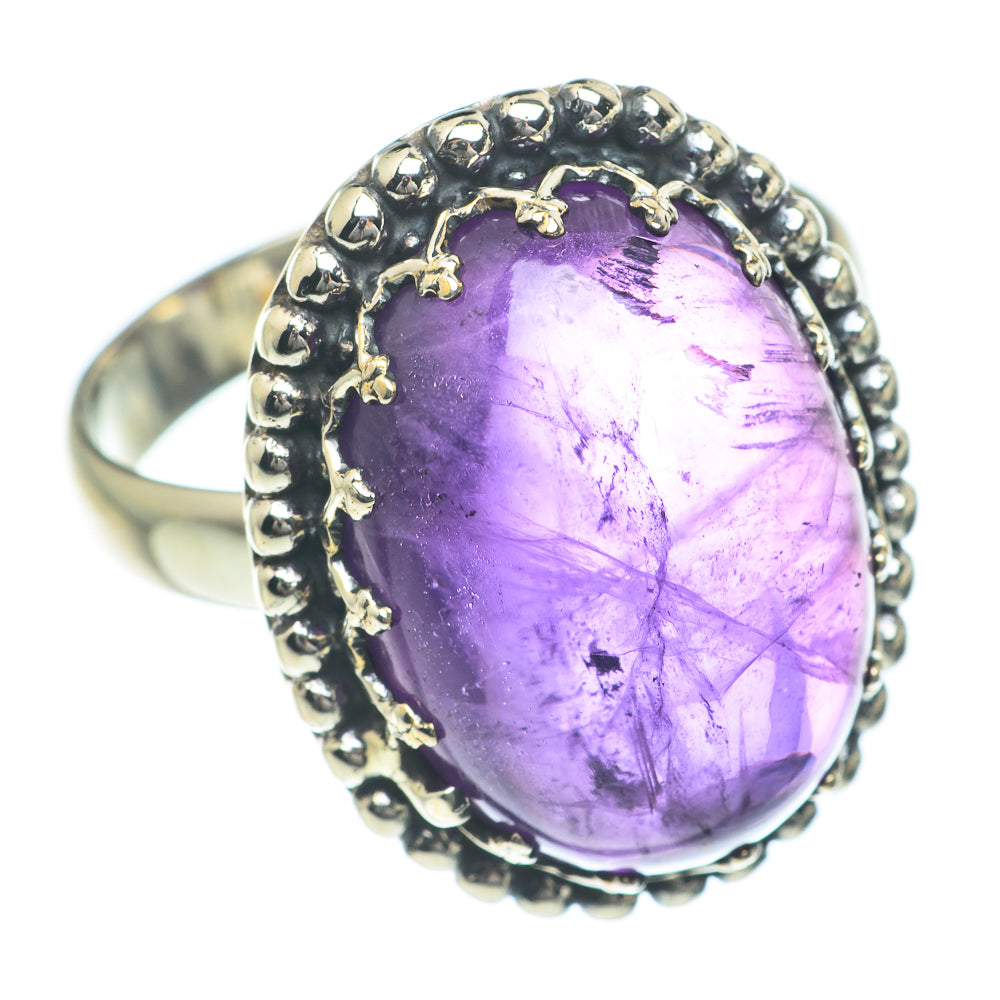 Amethyst Rings handcrafted by Anasilvercos - RING62166