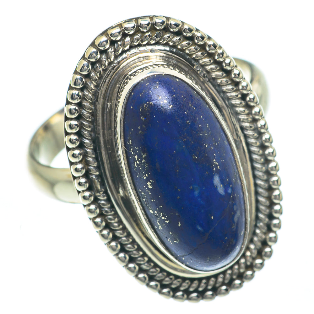 Lapis Lazuli Rings handcrafted by Anasilvercos - RING62174