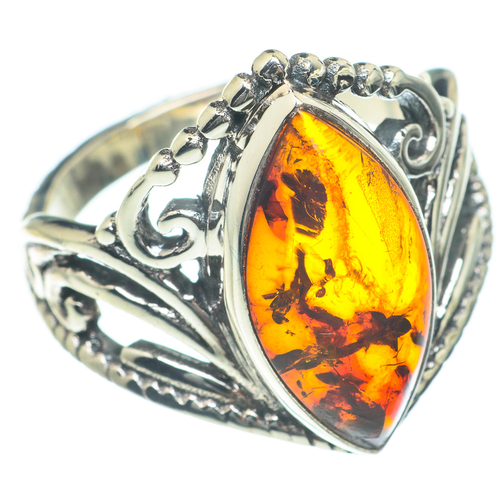 Baltic Amber Rings handcrafted by Anasilvercos - RING62182