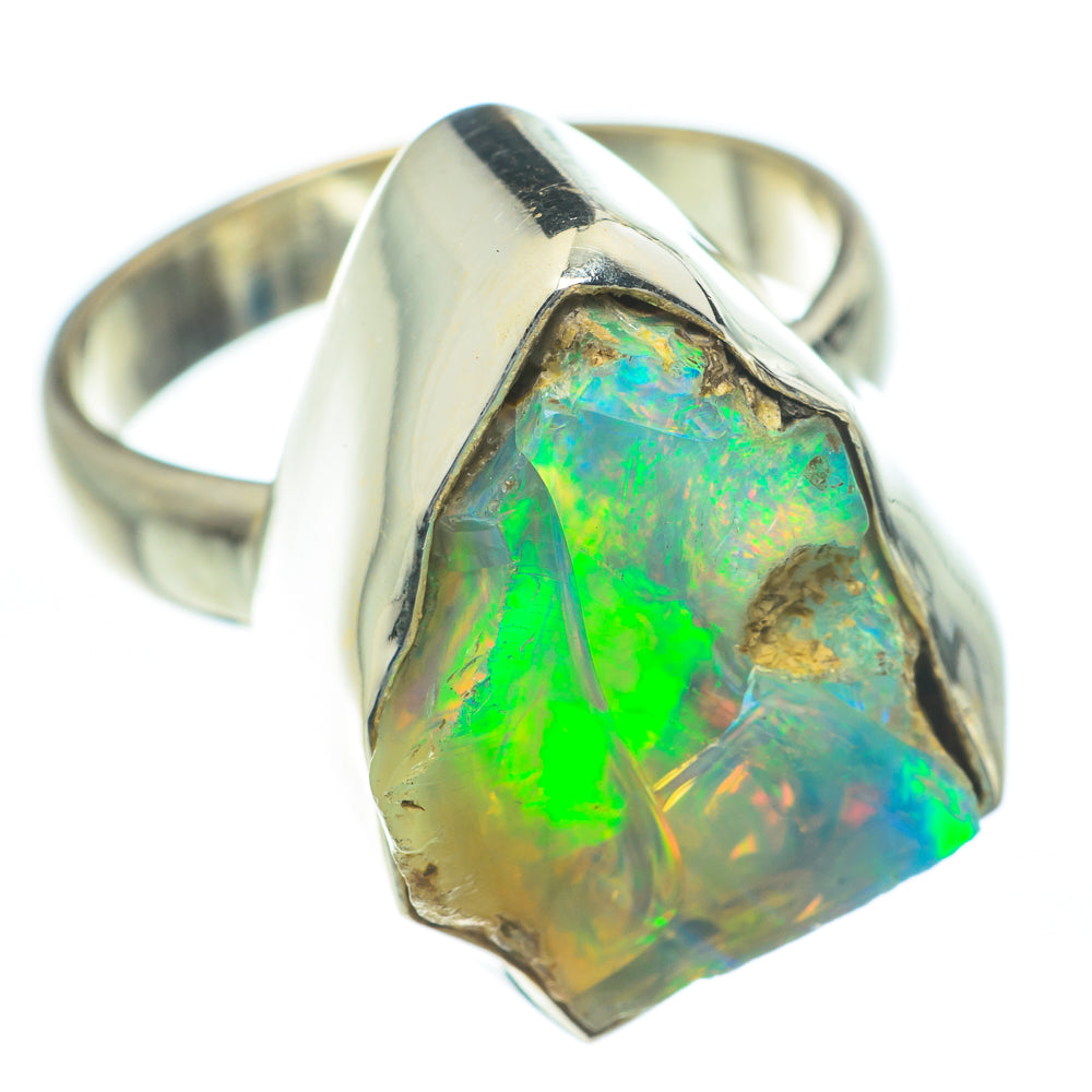 Ethiopian Opal Rings handcrafted by Anasilvercos - RING62192