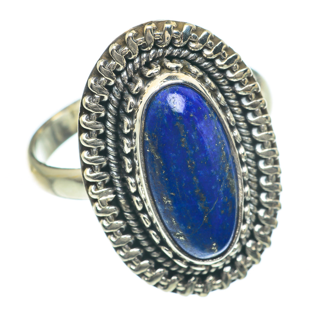Lapis Lazuli Rings handcrafted by Anasilvercos - RING62194