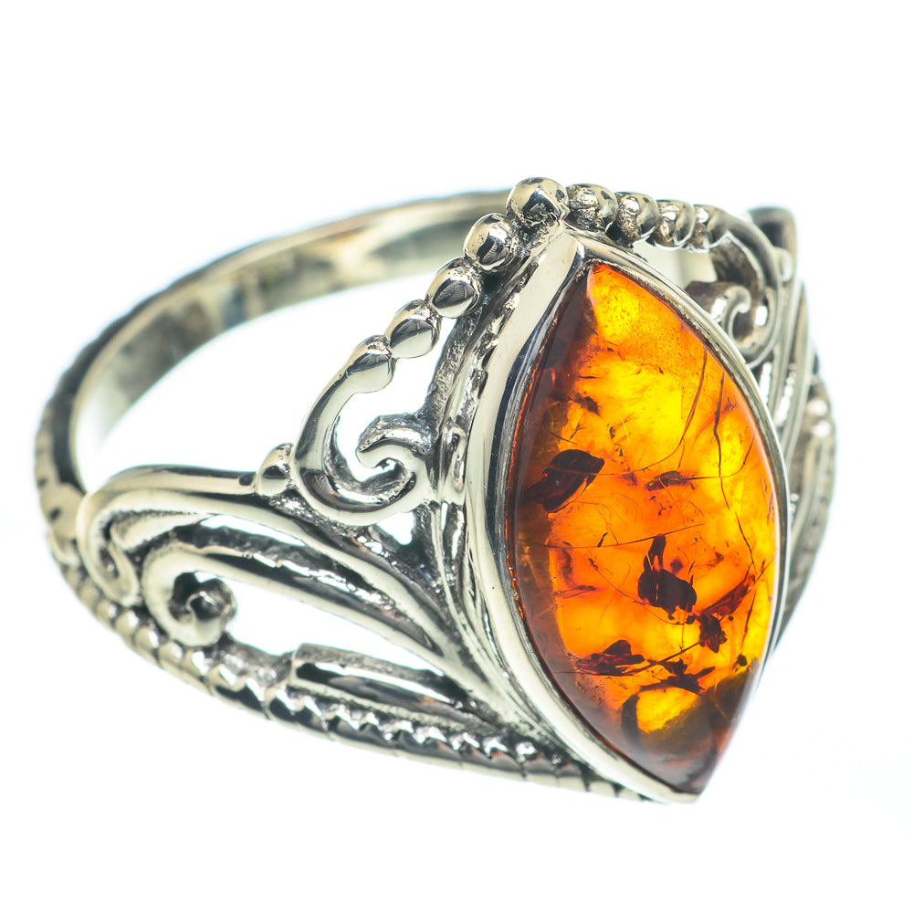 Baltic Amber Rings handcrafted by Anasilvercos - RING62204