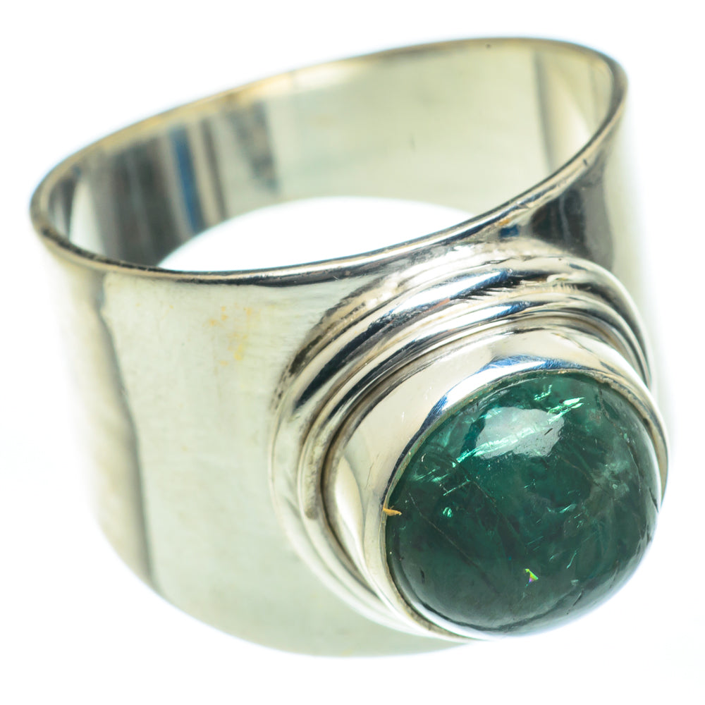 Green Tourmaline Rings handcrafted by Anasilvercos - RING62216