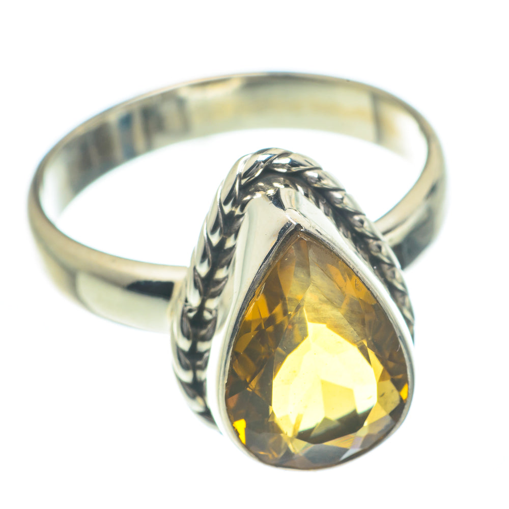 Citrine Rings handcrafted by Anasilvercos - RING62223