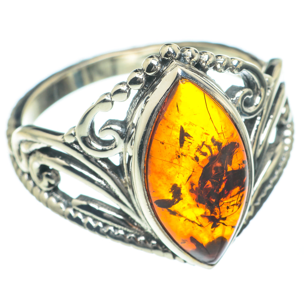Baltic Amber Rings handcrafted by Anasilvercos - RING62224
