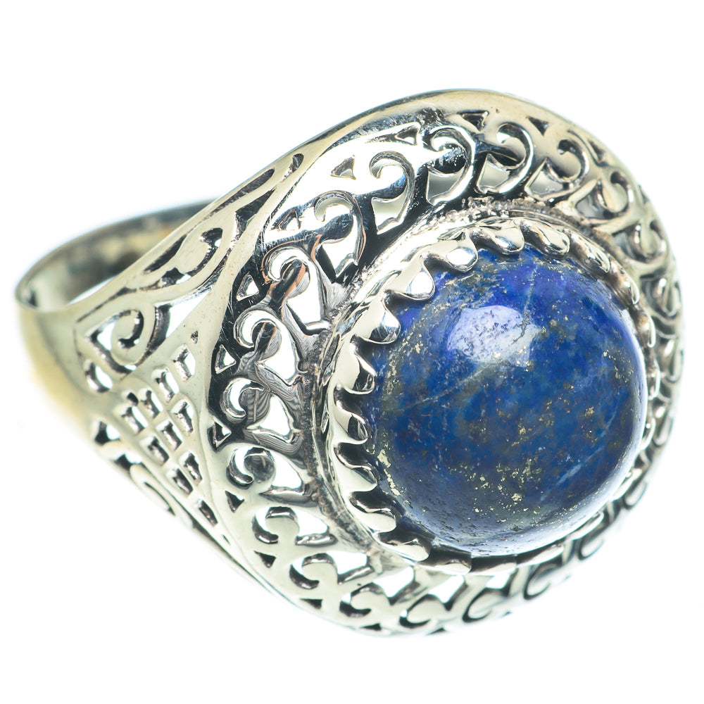 Lapis Lazuli Rings handcrafted by Anasilvercos - RING62232