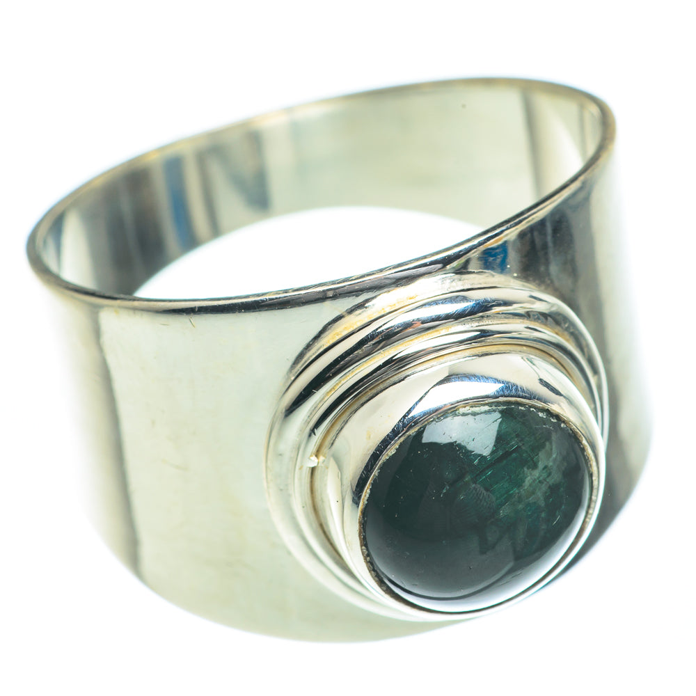 Green Tourmaline Rings handcrafted by Anasilvercos - RING62233