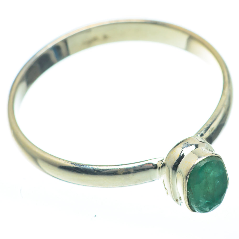 Zambian Emerald Rings handcrafted by Anasilvercos - RING62238