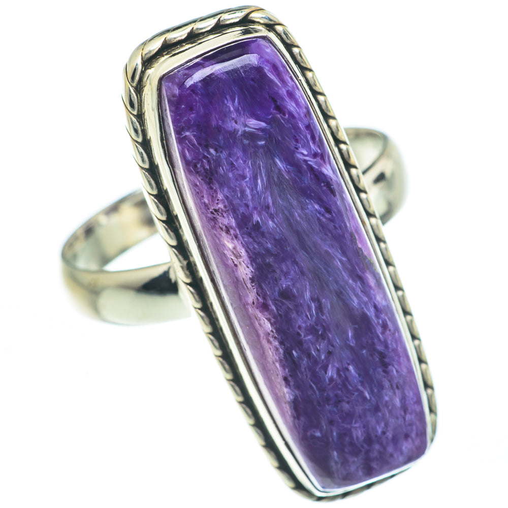 Charoite Rings handcrafted by Anasilvercos - RING62250