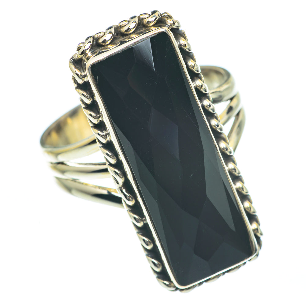 Black Onyx Rings handcrafted by Anasilvercos - RING62252