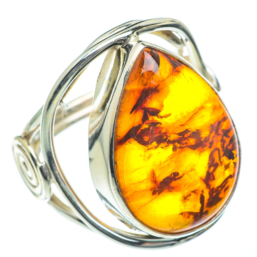 Baltic Amber Rings handcrafted by Anasilvercos - RING62273