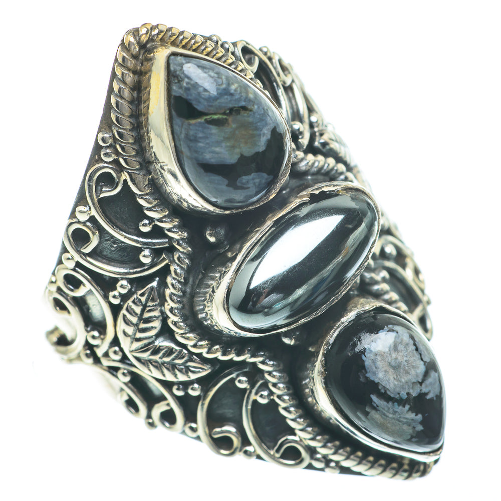 Hematite Rings handcrafted by Anasilvercos - RING62285
