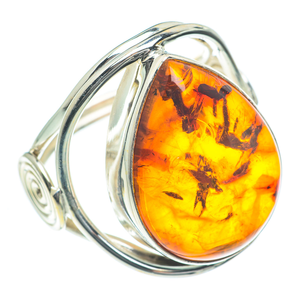 Baltic Amber Rings handcrafted by Anasilvercos - RING62297