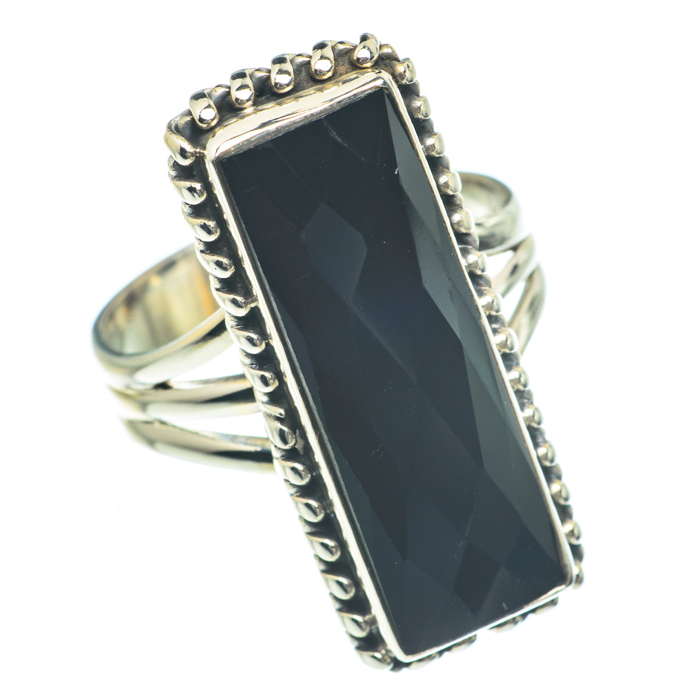 Black Onyx Rings handcrafted by Anasilvercos - RING62303