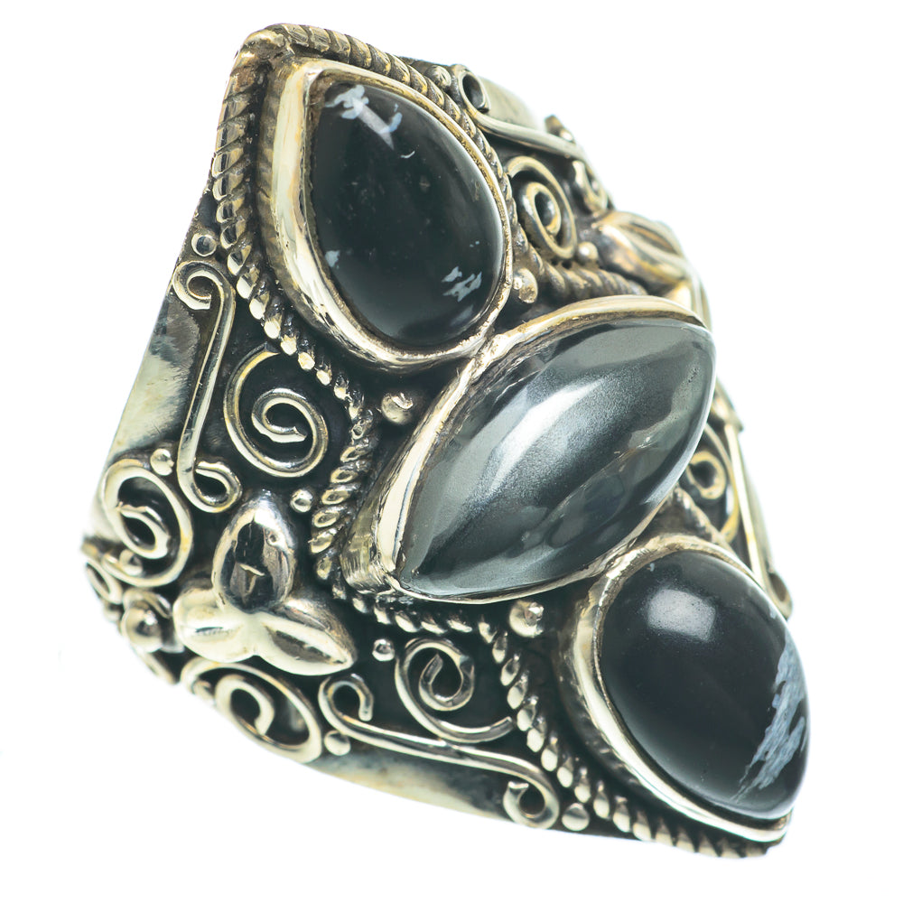 Hematite Rings handcrafted by Anasilvercos - RING62304