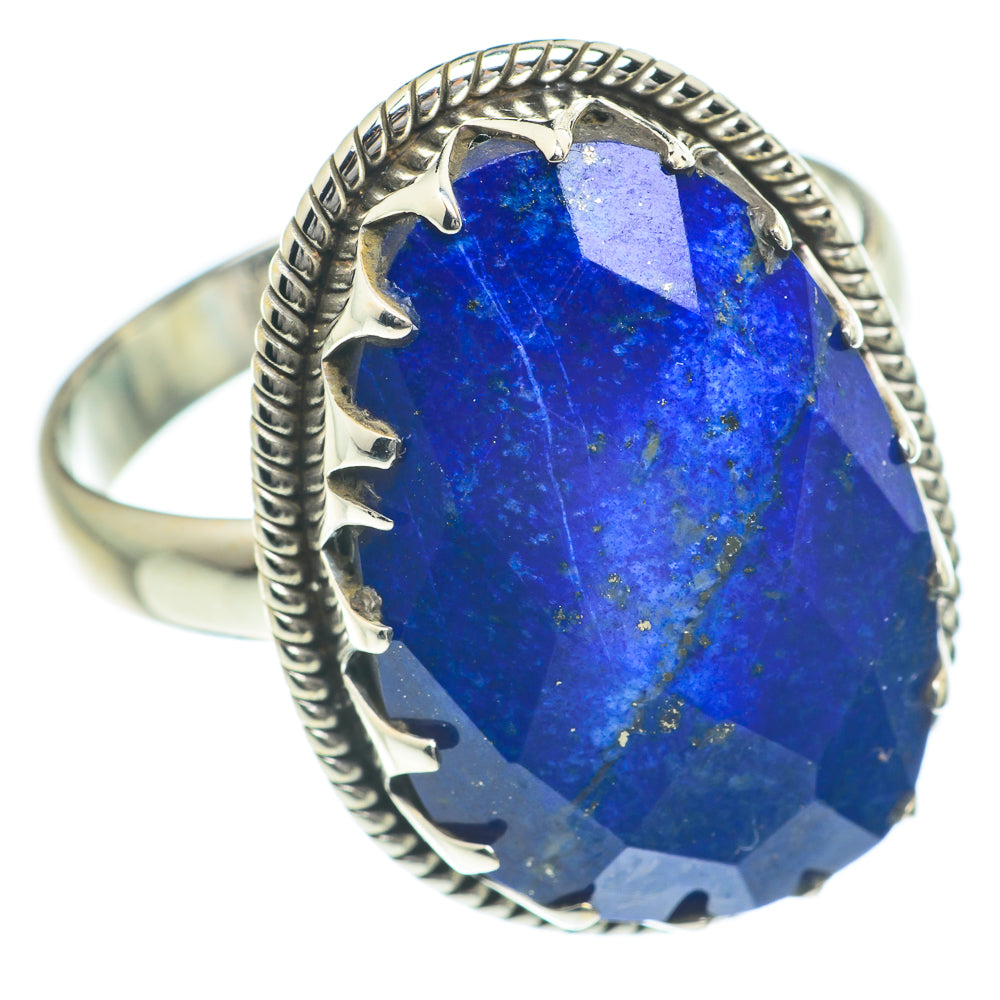 Lapis Lazuli Rings handcrafted by Anasilvercos - RING62314